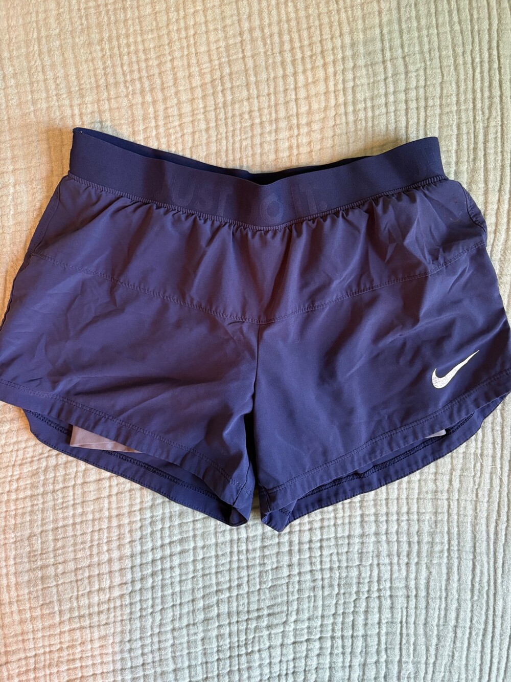 Nike Running Shorts Small Purple Dri-FIT Women's
